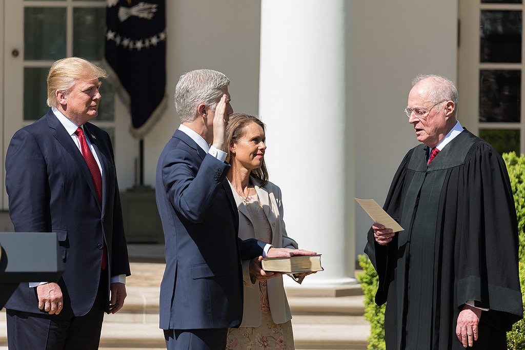 Gorsuch sworn in