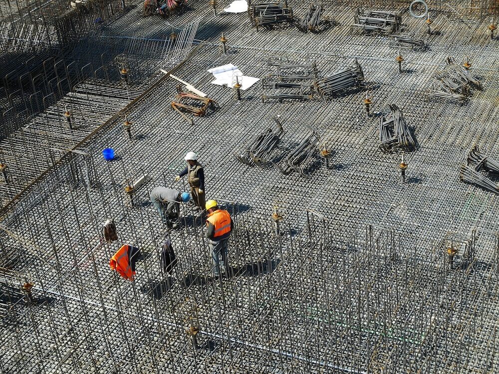 amid the rebar