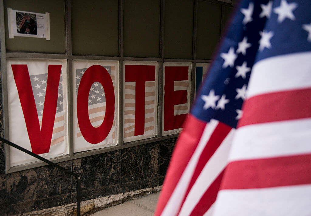 vote sign